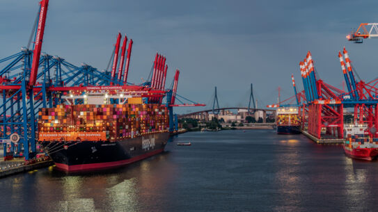 Hamburger Hafen punktet bei nachhaltigen Transporten