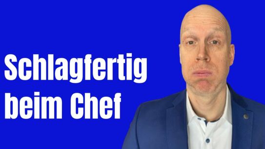 Wie du beim Chef kontern darfst - Machen nur wenige