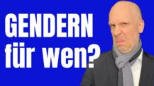 GENDERN, JA oder NEIN? - Meine Reaktion auf BI..-Kommentar